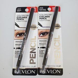 Revlon Colorstay eyeliner pencil NWT bundle of 2